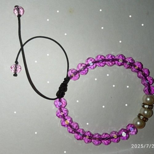 دستبند گره کشویی  وبا کش خوشگل و ناز برا ی زیبا پوشان