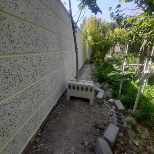 سیمان کاری شسته ابصاب