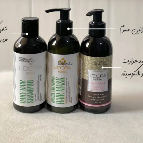 فروش انواع شامپو و ماسک مو لدورا