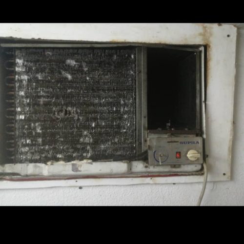 خریدار کولرگازی سالم سوخته