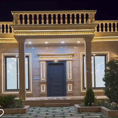 طراحی و اجرا انواع نماهای ساختمان رومی وطرح دار