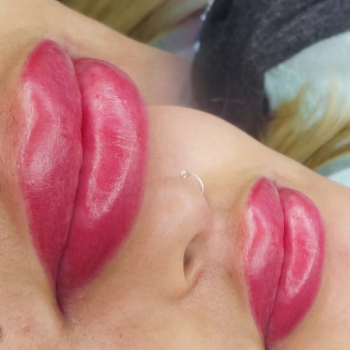 میکرو ابرو ،خط چشم  وشیدینگ لب