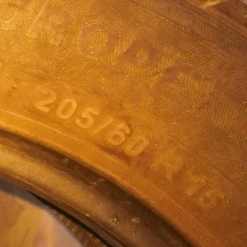 4 حلقه لاستیک ایران تایر سایز 205 رنو ال نود کاملا سالم و تمیز