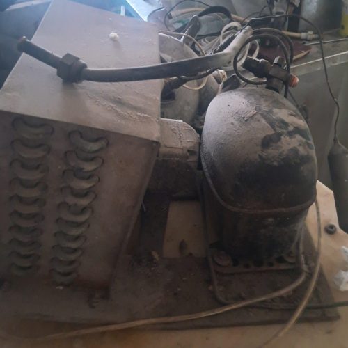 موتور فریزر کامل با فن سیم کشی