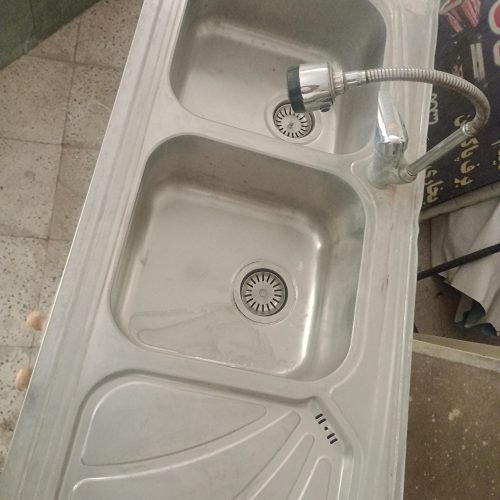 کابینت سینگ لوله های تخلیه وشیرآلاتش