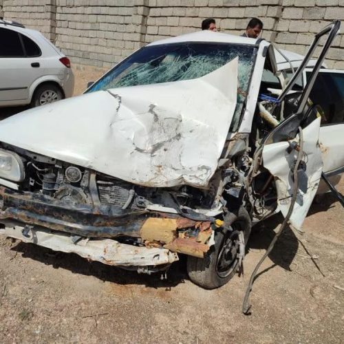 ماشین پرایدتصادفی فروشی