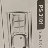 سینک روکار 100×50 تک لگن