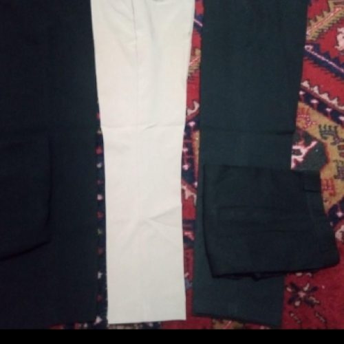 تعدادی شلوار مانتو چادر لباس مجلسی گن شگم پهلو