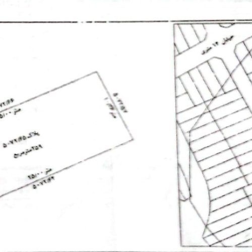 فروش یه قطعه زمین مسکونی