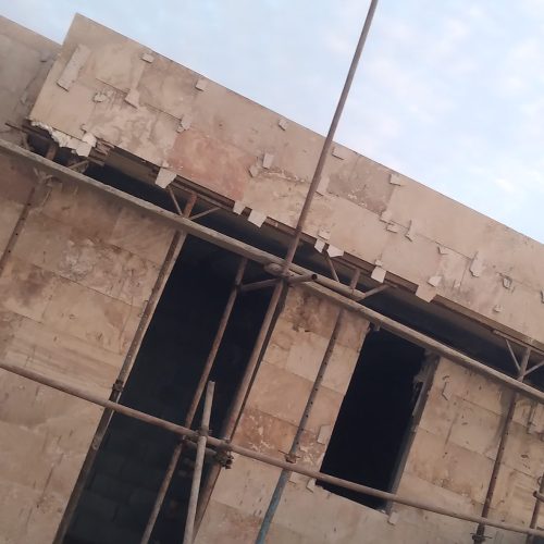سنگ کار نما انجام کار سنگ