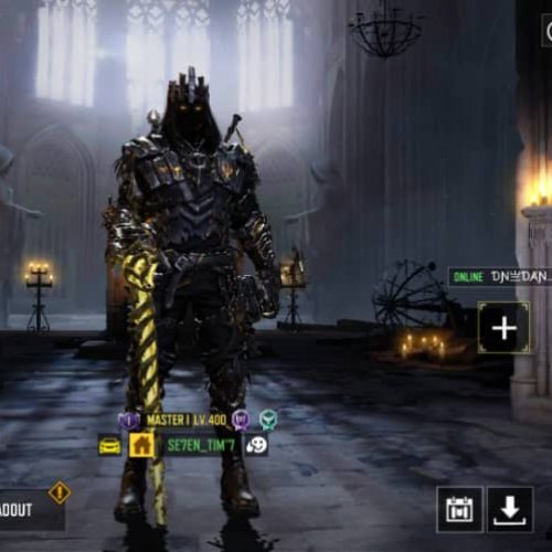 اکانت کالاف دیوتی موبایل لول 400