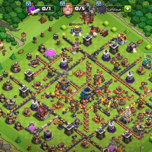 کلش آف کلنز نان هال 12