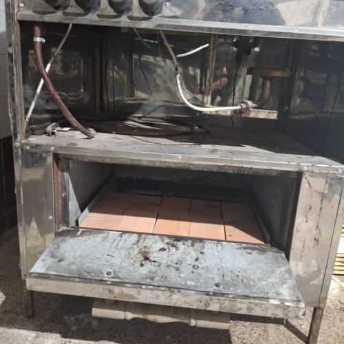 فرساندویچ و فر پیتزا آجری