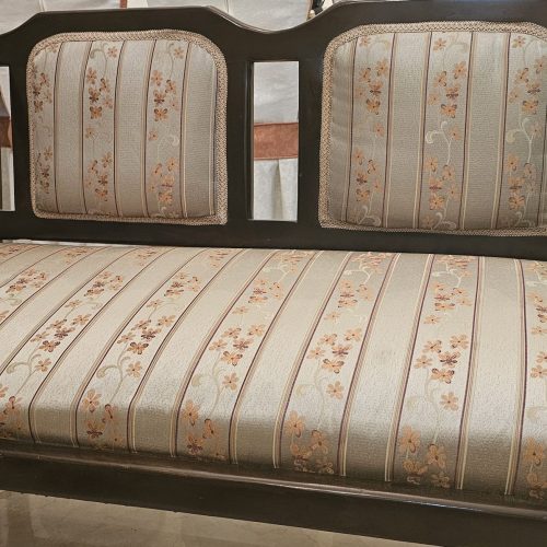 مبل نشیمن 6تکه 8نفره چوب گردو تمیز