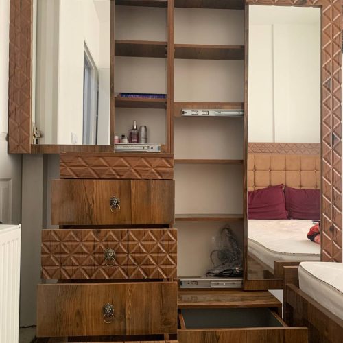 سرویس خواب به همراه تشک و روتختی کامل