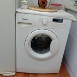 1 عدد ماشین لباس شویی هفت کیلویی سفید