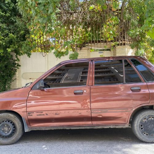 فروش پراید هاچ بک قهوه ای مدل ۱۳۸۵ فوری