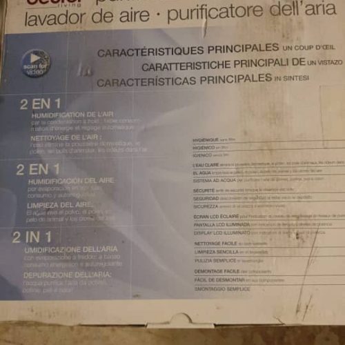 دستگاه تسویه هوا و بخور سرد