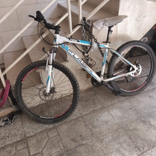 دوچرخه فلش سفید