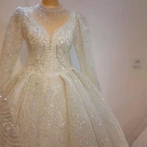 لباس عروس شاین دار