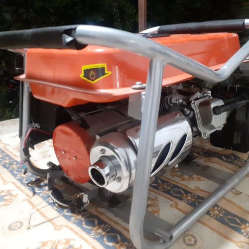 موتوربرق 3500وات بنزینی بسیار عالی چرخ دار قابل حمل راحت تر