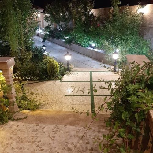 ویلا باغ با استخر آب گرم
