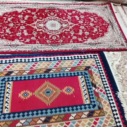 فرش یک متر در یک متر و یک در یکو نیم