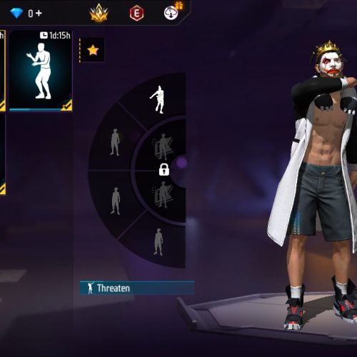 اکانت فری فایر با اکانت کالاف طاق میزنم