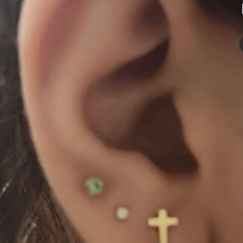 گل گوش،پیرسینگ بدون حساسیت