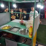 دکه فلافلی شعله دار و گیریل  کامل آماده بکار