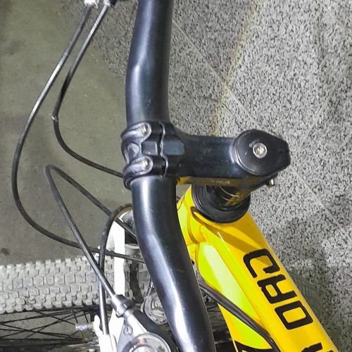 دوچرخه سایز 26 زرد رنگ بدون ایبو ایراد