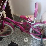 دوچرخه دخترانه صورتی رنگ