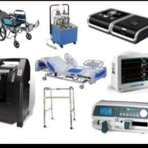 تخت بیمارستانی  برقی آکبند/تشک مواج/اکسیژن ساز/ساکشن/وینتلاتور