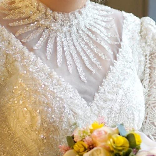 لباس عروس شاین دار