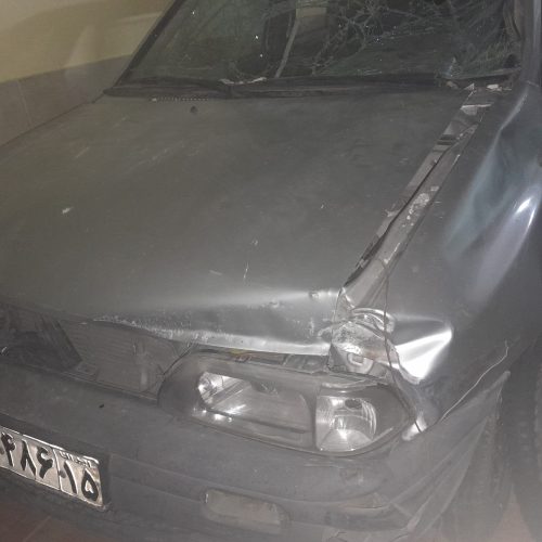 پراید تصادفی