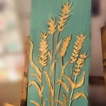 تابلو دکراتیو تکسچر و ورق طلا تمام کار دست با قیمت مناسب