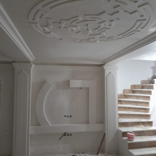 گچ کاری سفید کاری ورفع رطوبت.