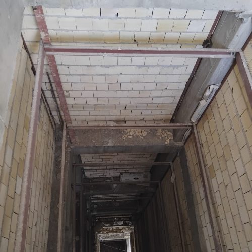 سیمان کاری دیوار چینی
