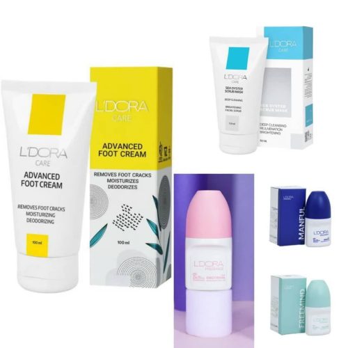 فروش انواع لوازم بهداشتی و مراقبتی پوست و مو لدورا