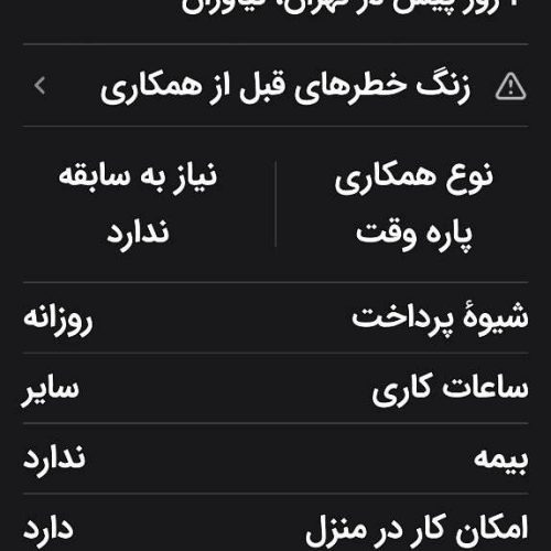 کار درمنزل با گوشی