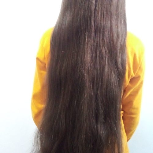 موی بلند با رنگ طبیعی