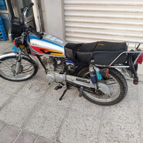 موتور پلاک ملی 125