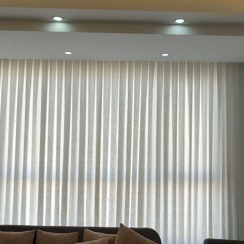 پرده به پنجره عرض 4.5متر