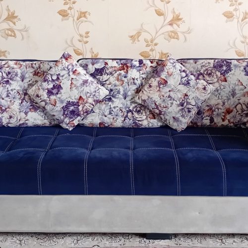 فروش فوری مبل 7 نفره راحتی (شرکتی) و میز 4 نفره