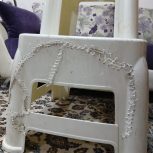 پله دور رنگ اتاق تعویض