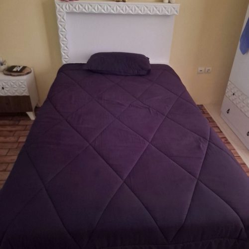 تخت خواب یک و نیم نفره با تشک