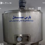 ساخت مخازن استیل حمل شیر شیرسردکن