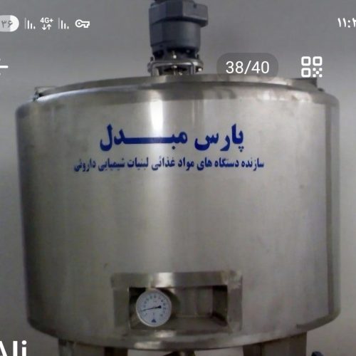 ساخت مخازن استیل حمل شیر شیرسردکن