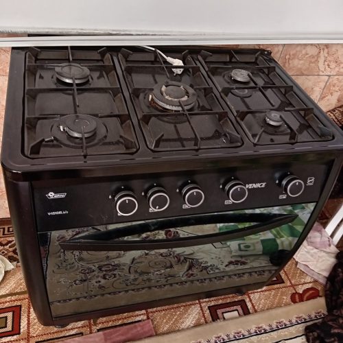 گاز پنج شعله یه شعلش کار نمیکنه