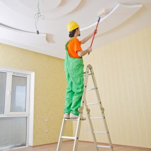 استاد کار نقاش ساختمان